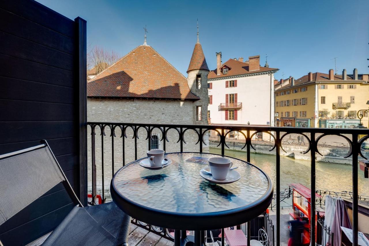 Le Balcon Perriere I - Charming Apartment With Direct View Of The Thiou Annecy Exterior foto